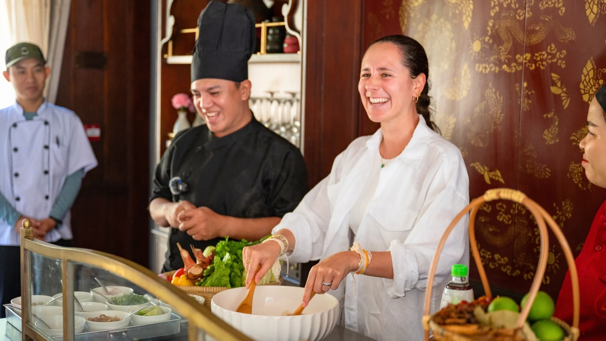 Fun cooking class