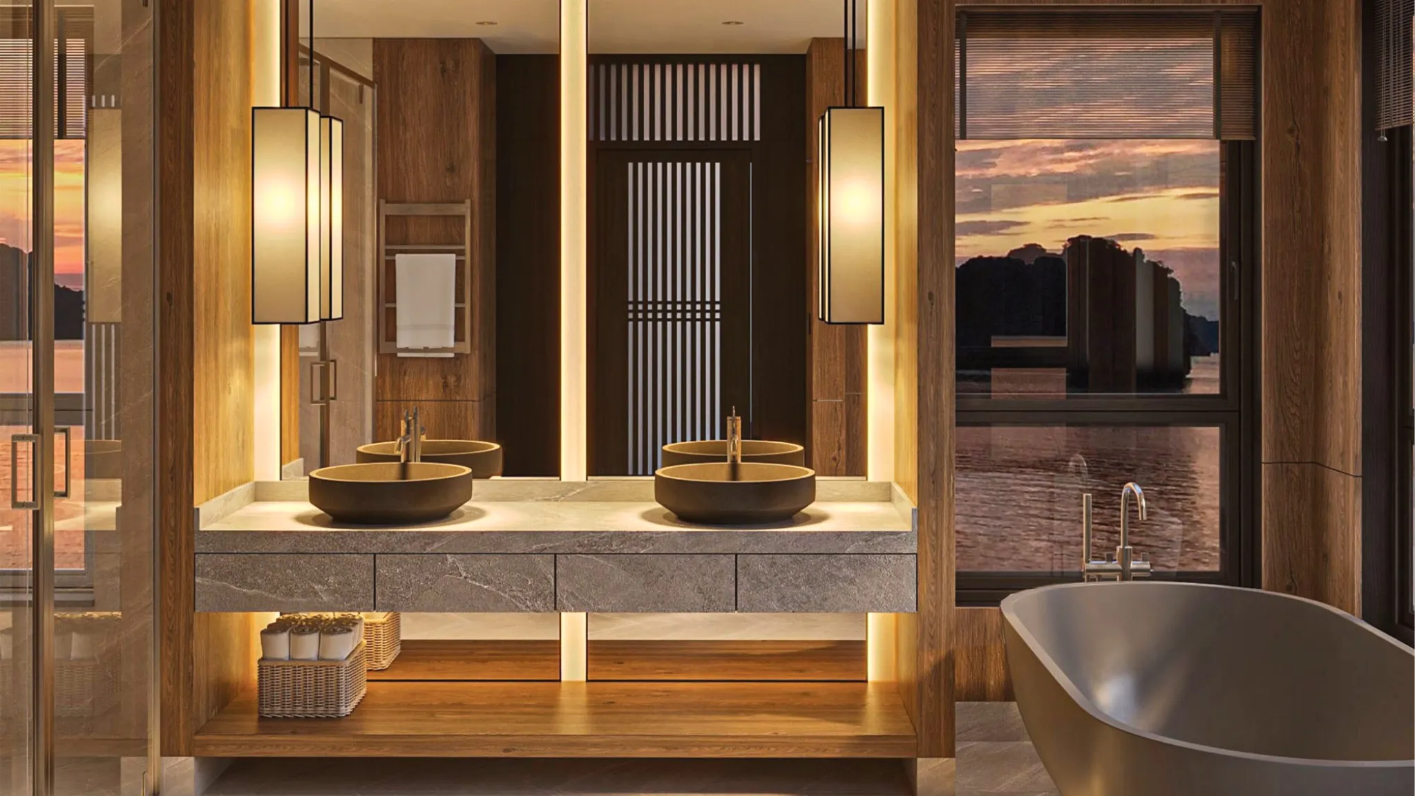 Where Every Bath Comes With A View
