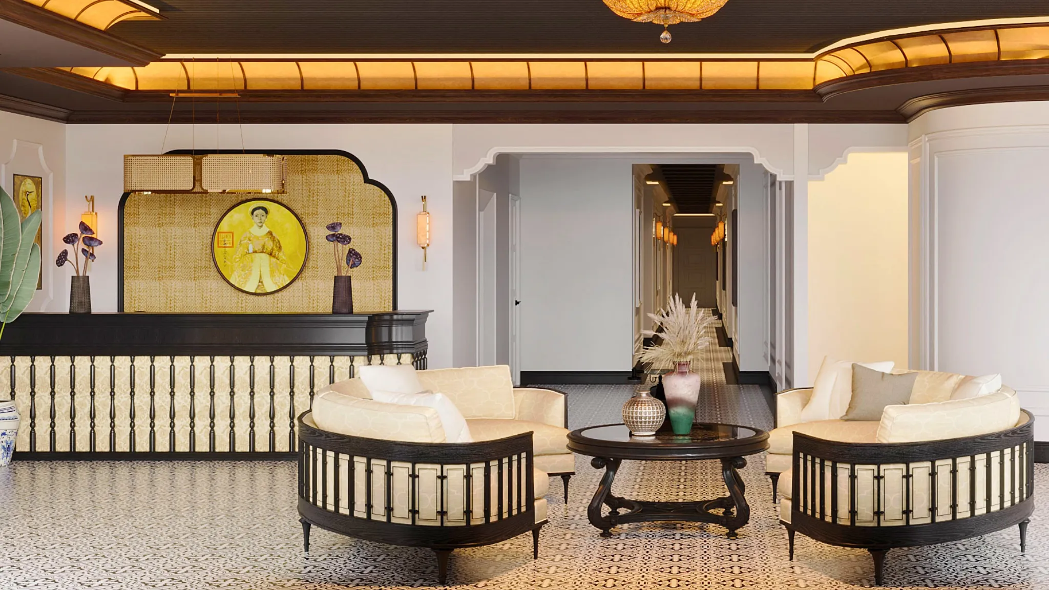 Pretty Reception Lounge