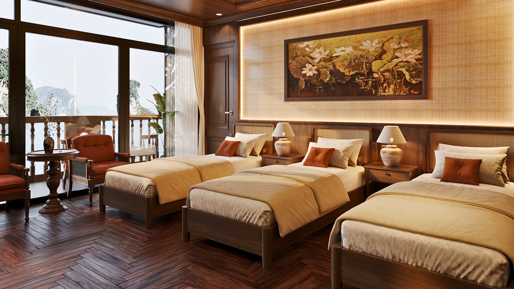 Deluxe Ocean Balcony Triple