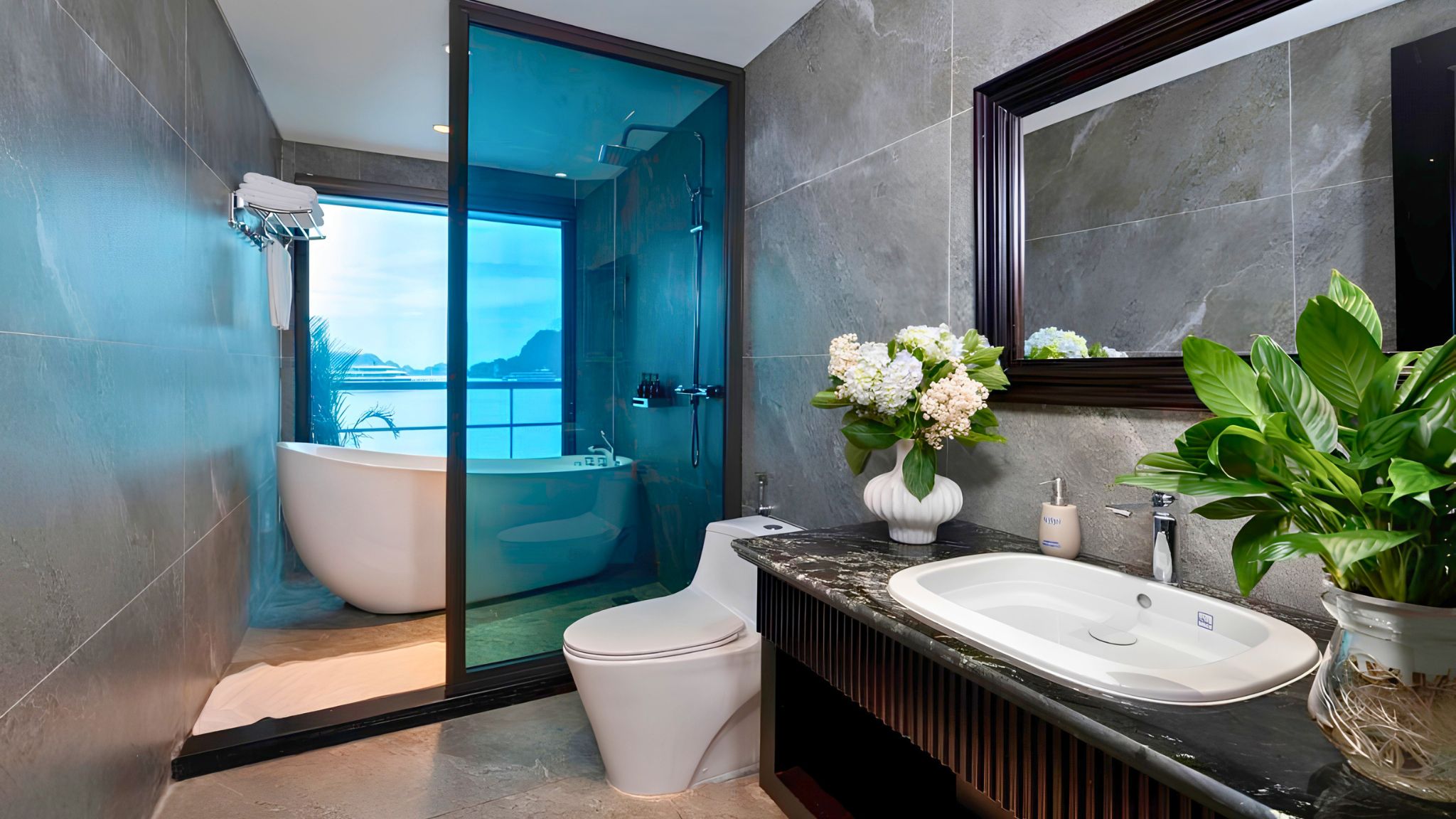 Bay-view Bathroom