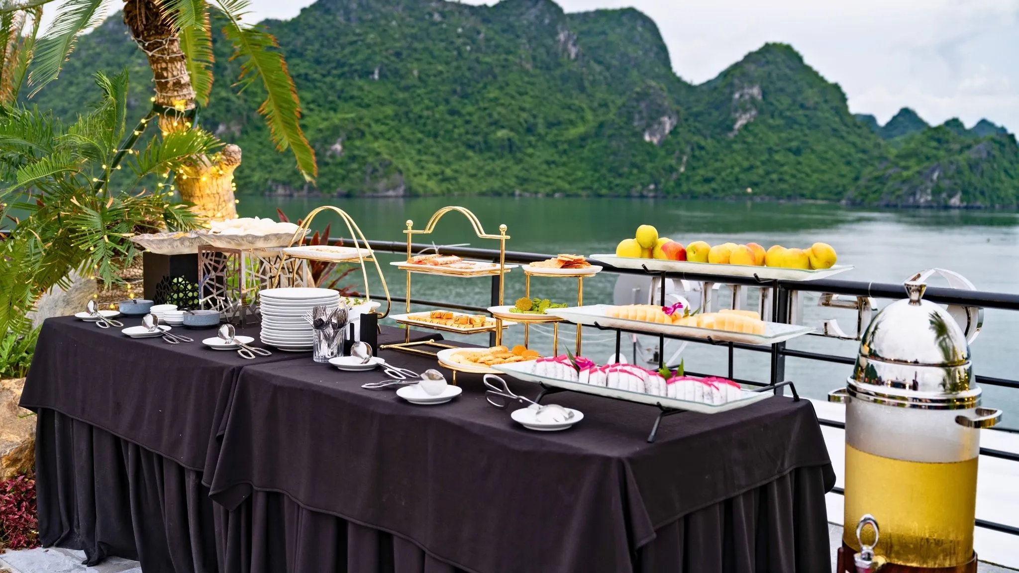 Enjoy afternoon tea