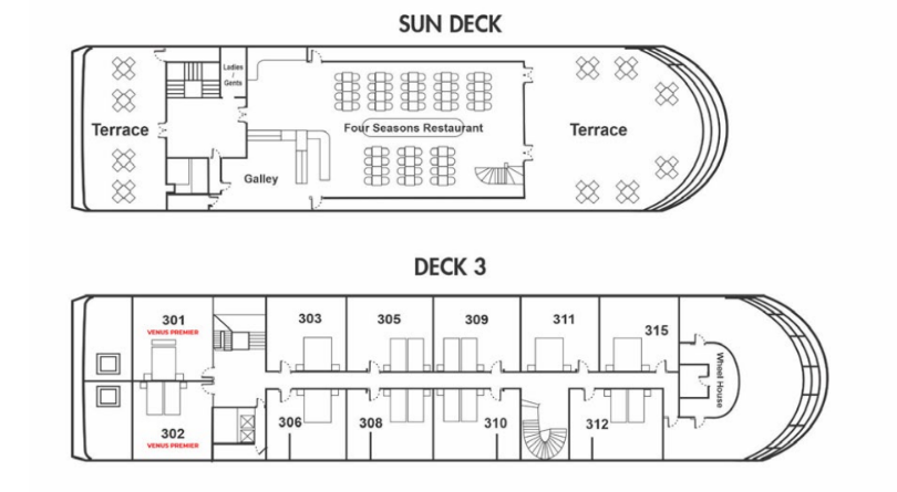 Deck Plan 3,4
