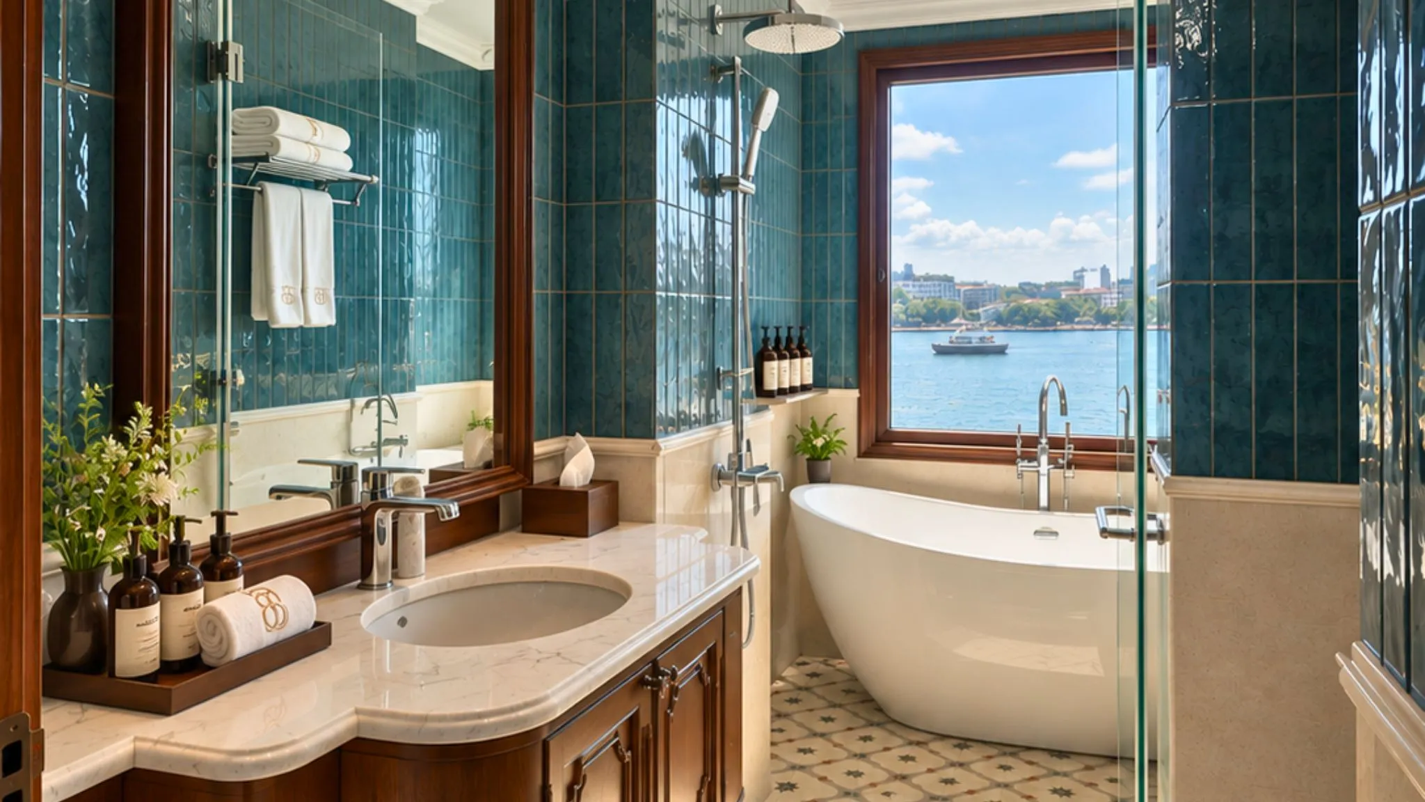 Bathtub with Sea view