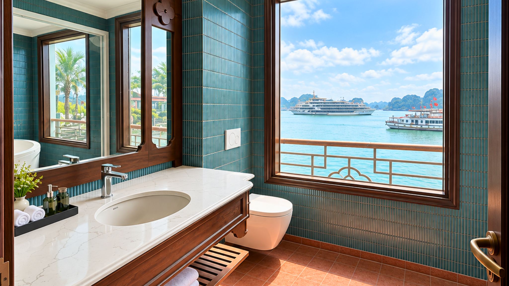 Bright Bathroom
