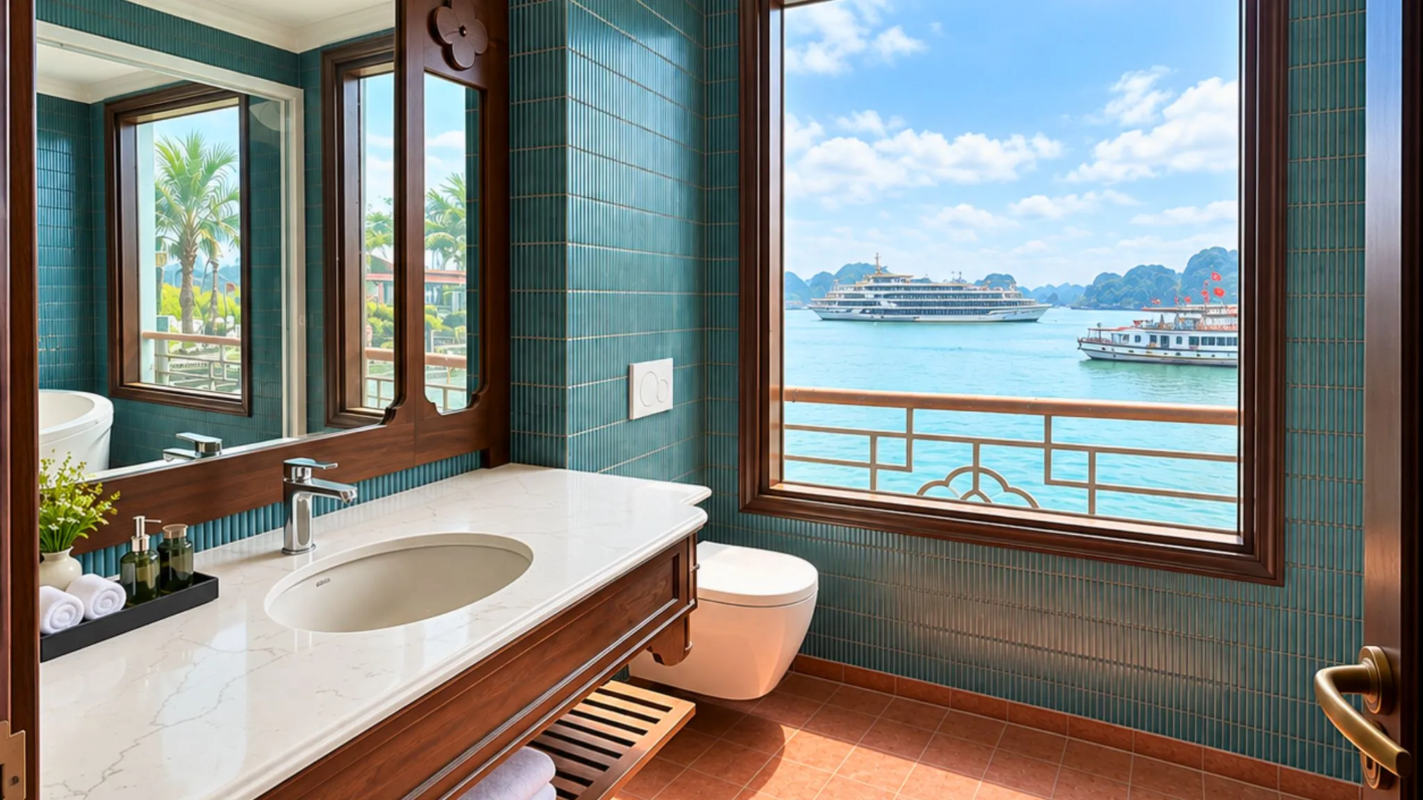 Bright Bathroom