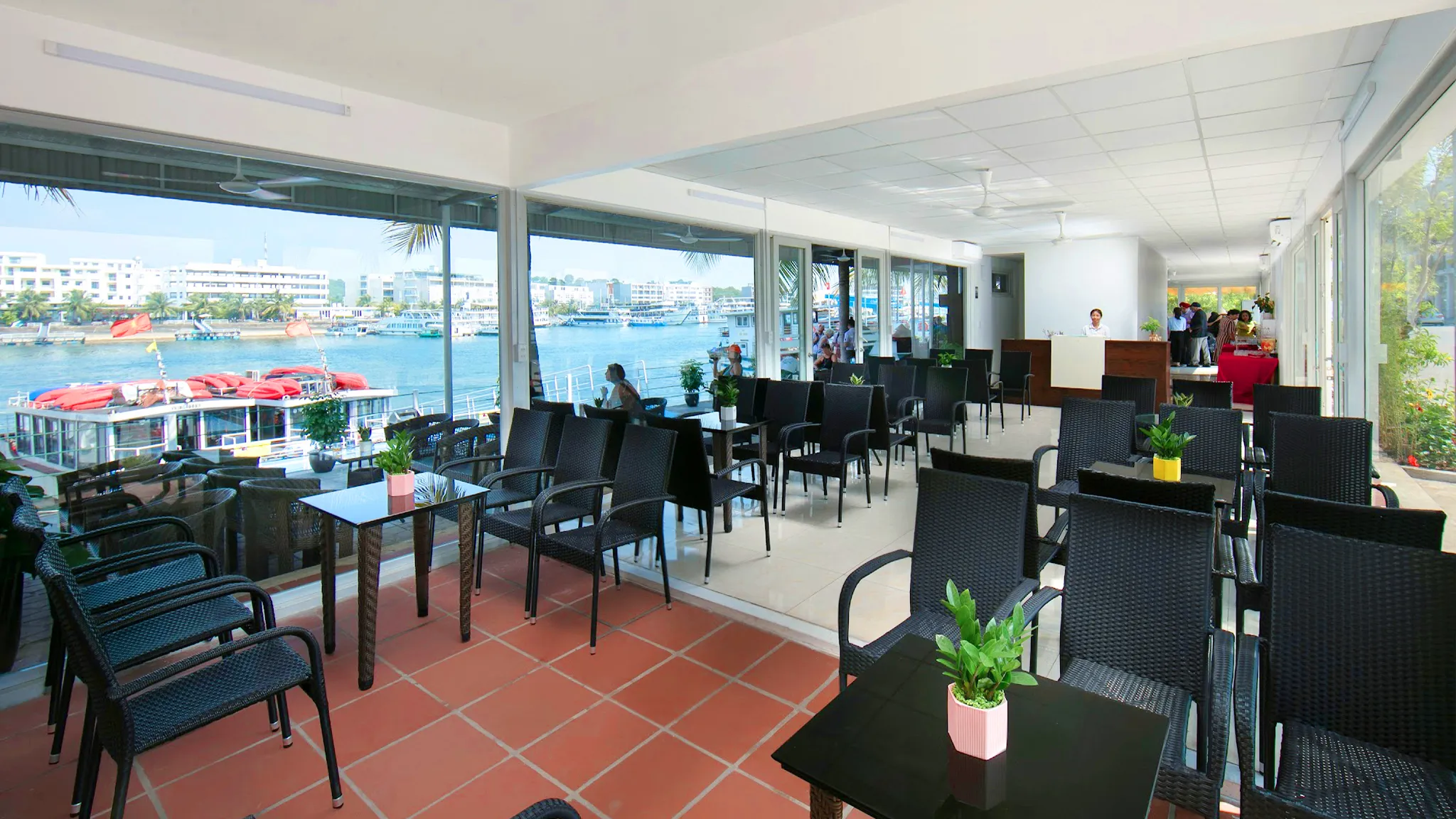 Waiting Room Tuan Chau Port