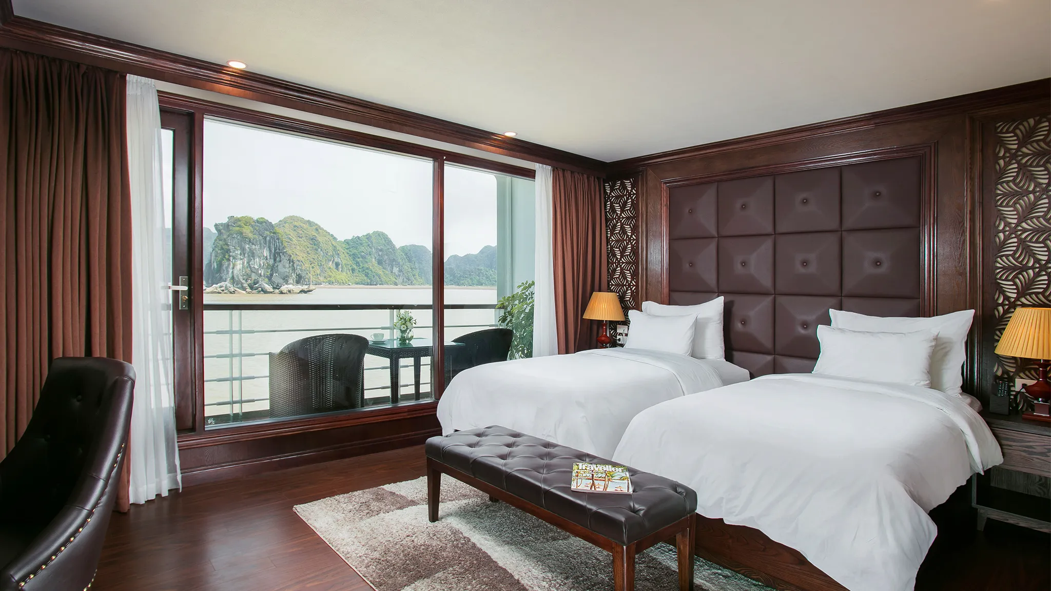 Twin Room With Large Window