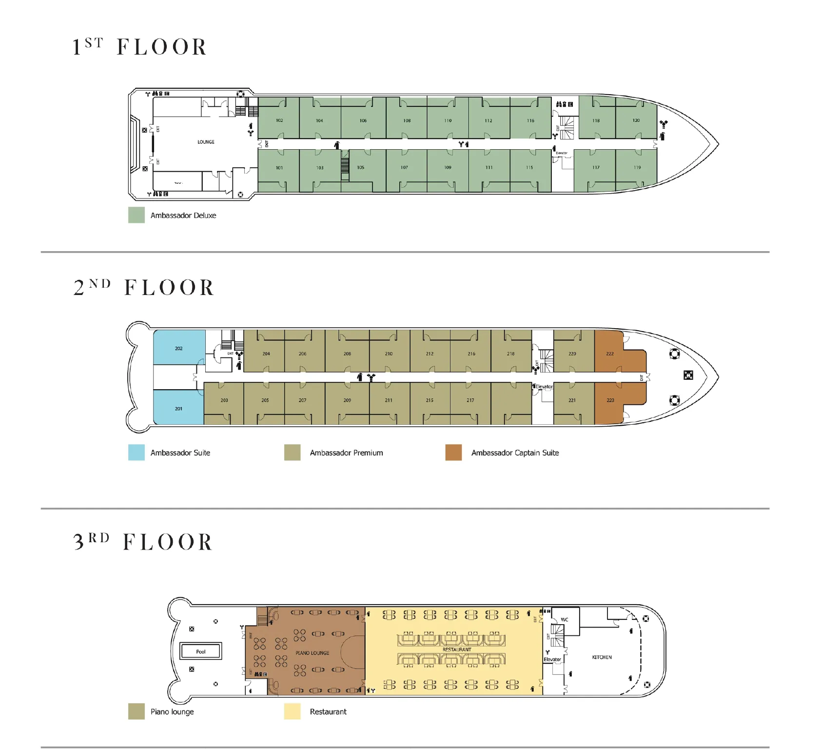 Lower Deck Plan