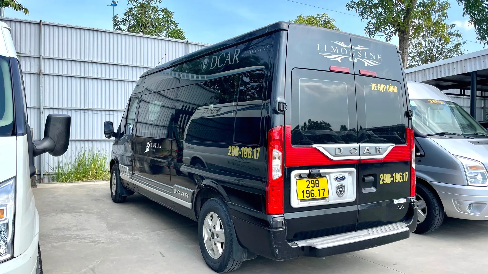 Provided shuttle limousine service
