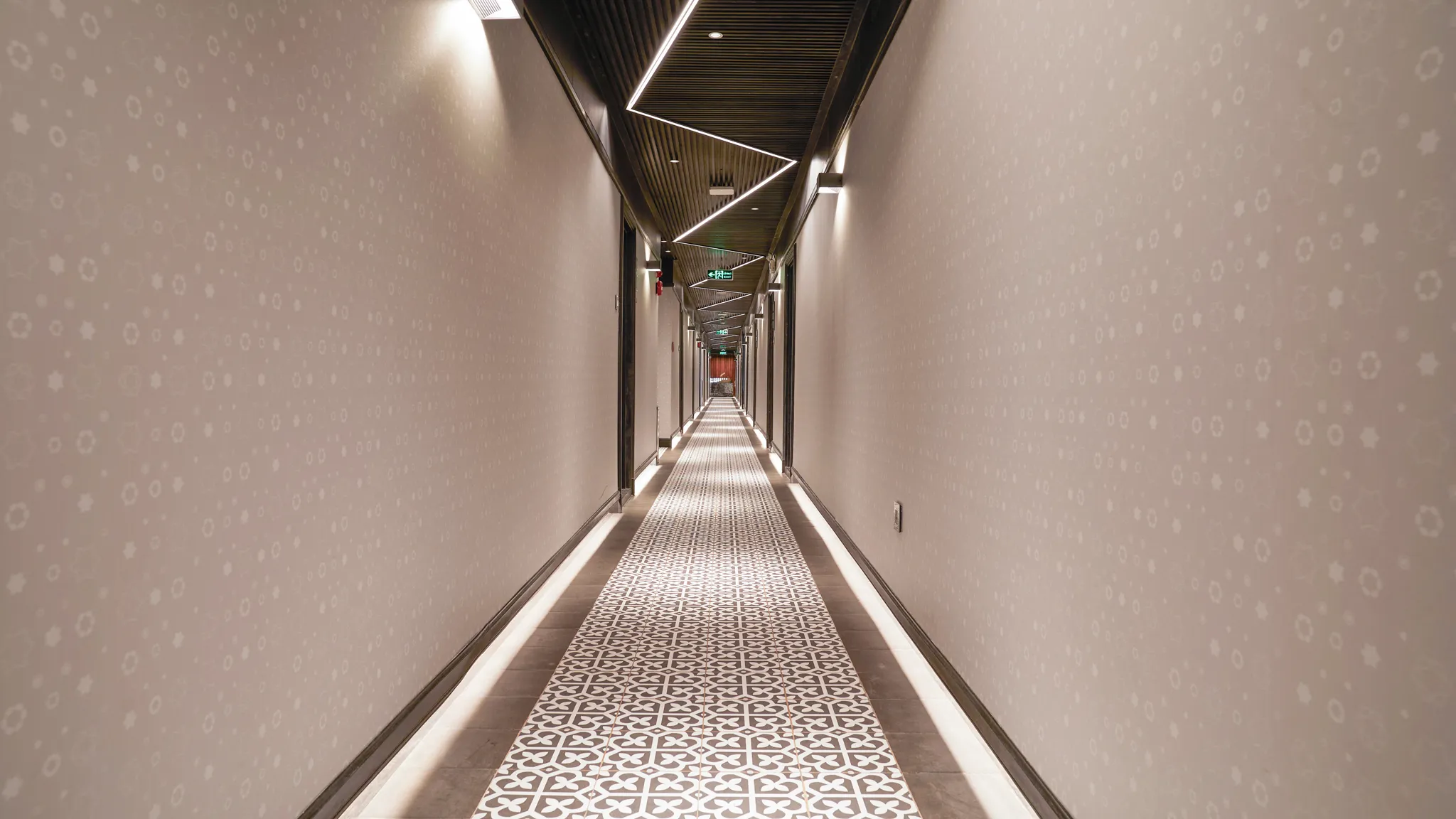 Bright And Modern Corridor