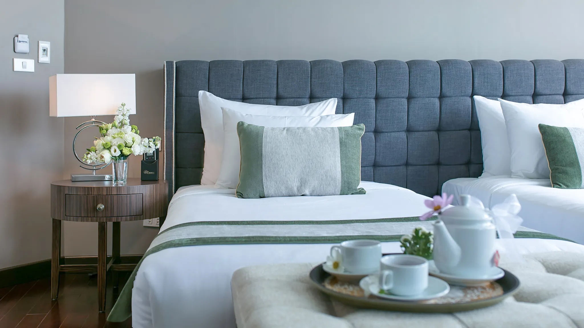 Luxurious bed fabric