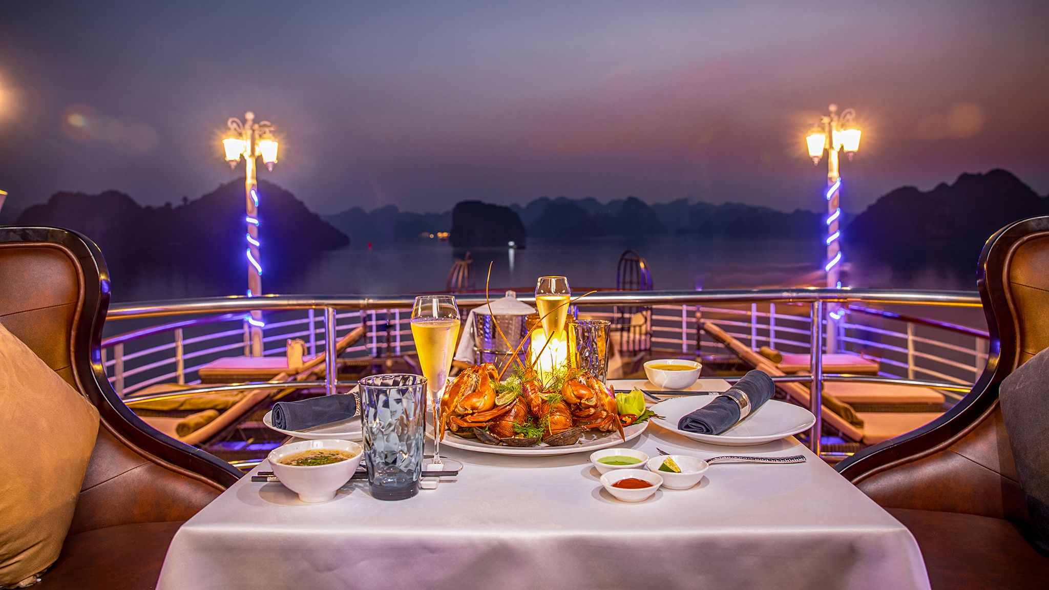 Guests have various choices for their culinary experience.