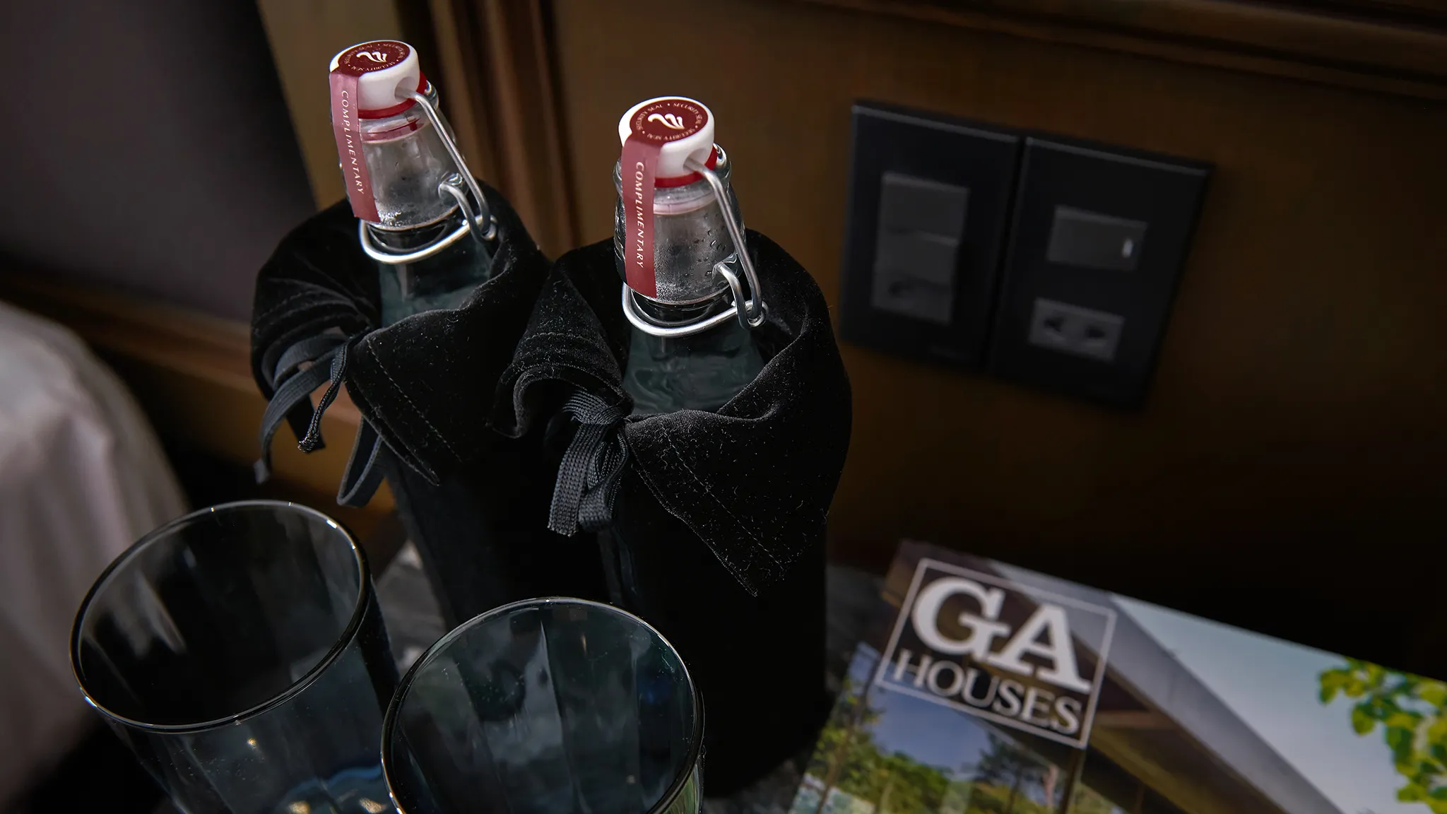Free Bottled Wine In All Cabins