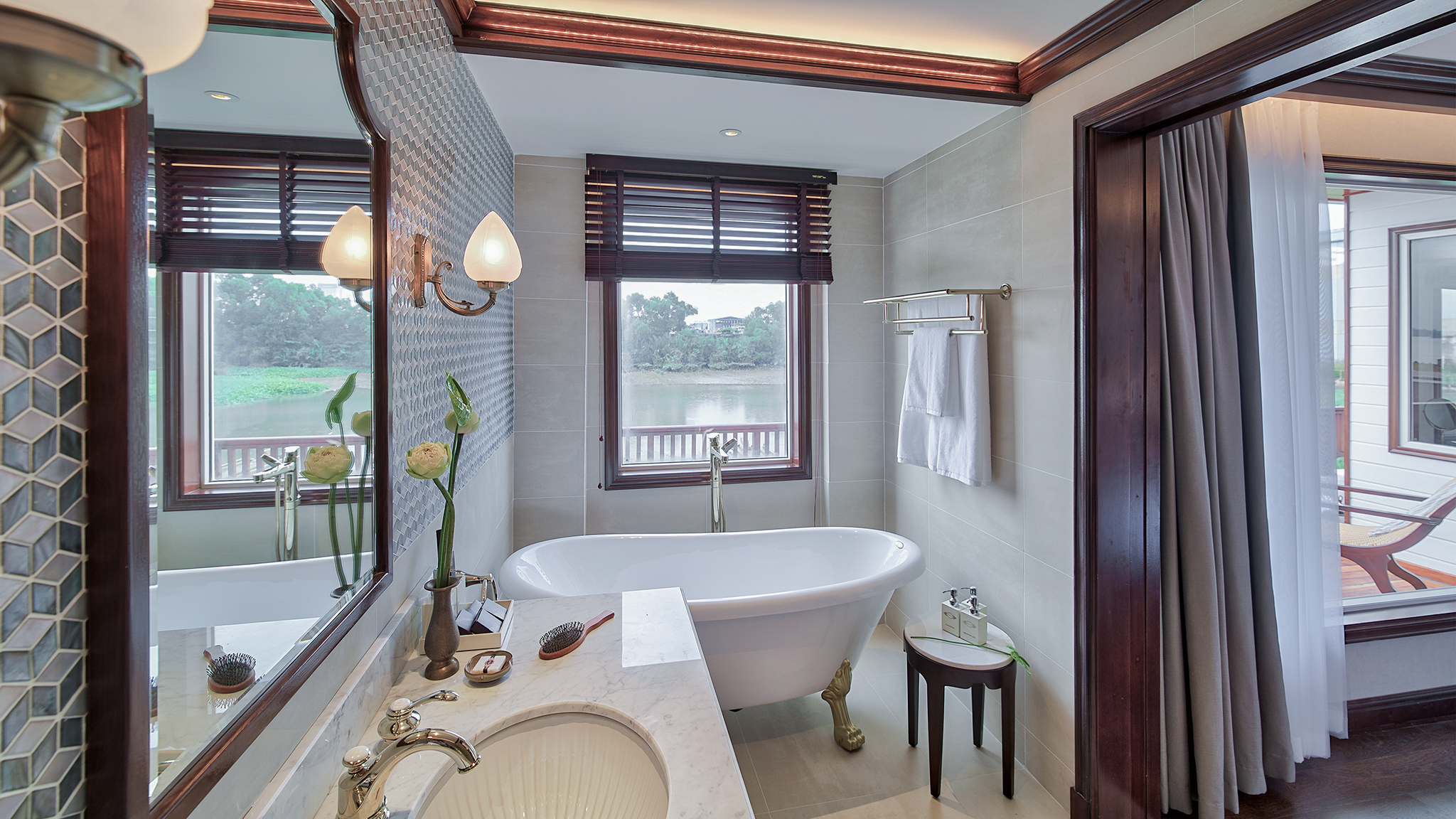 Bathtub by the Window