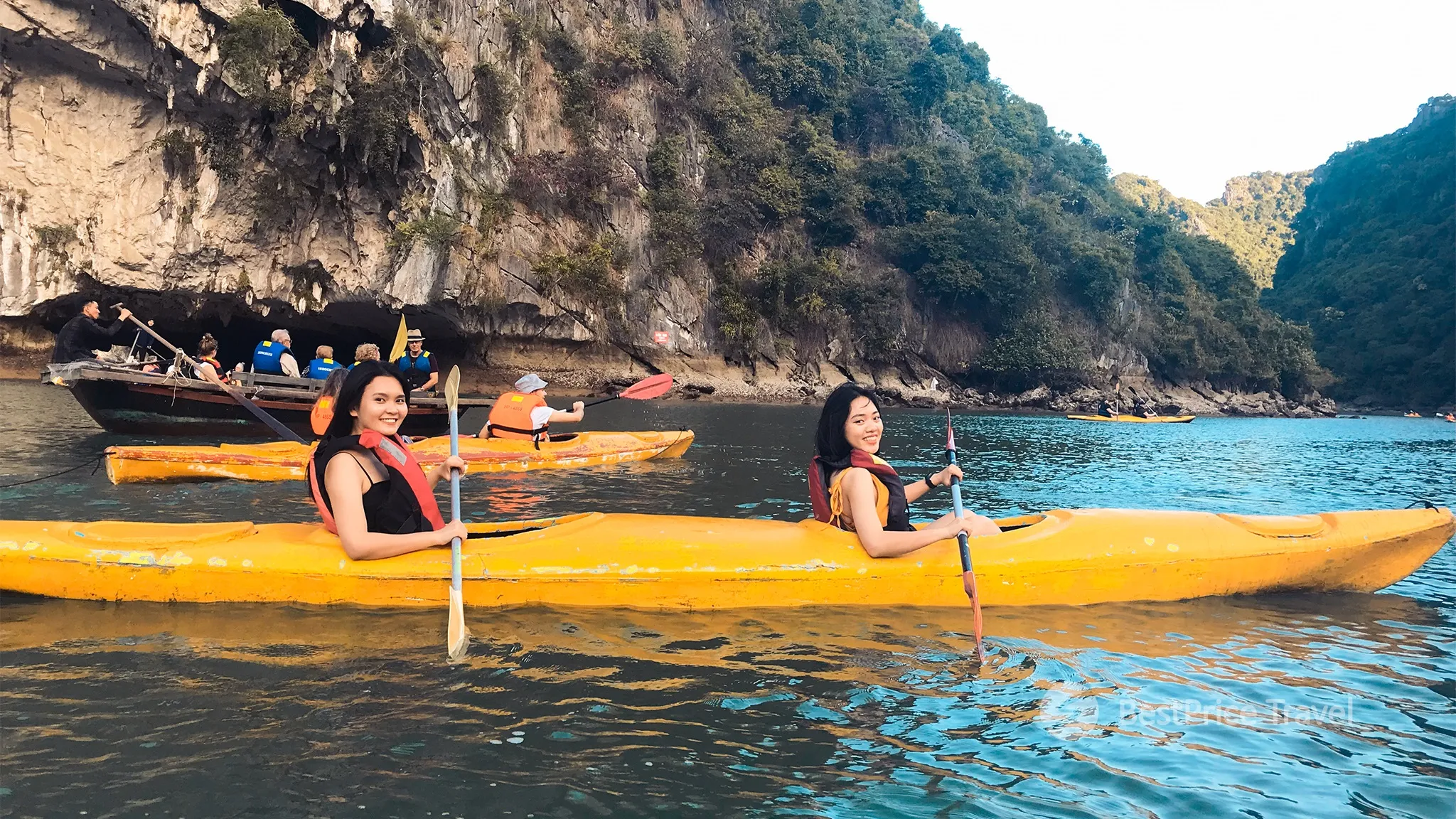 Kayaking In Lan Ha Bay