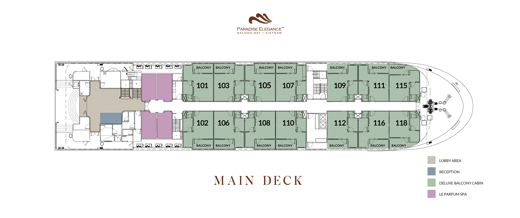 Main Deck Plan