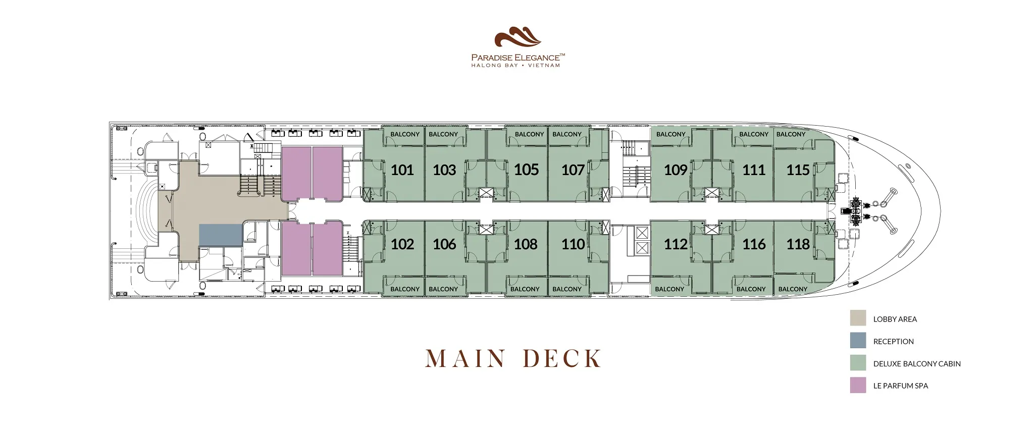 Main Deck Plan