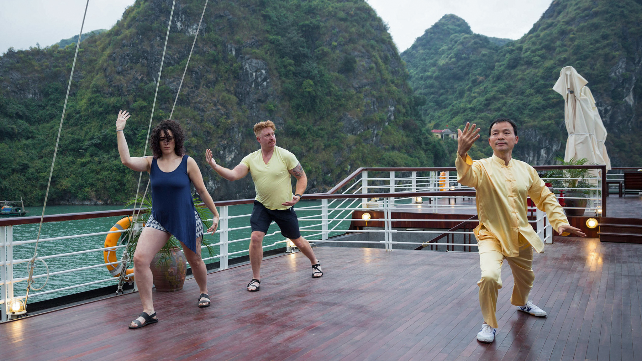 Wake up bright with a calming Tai Chi session