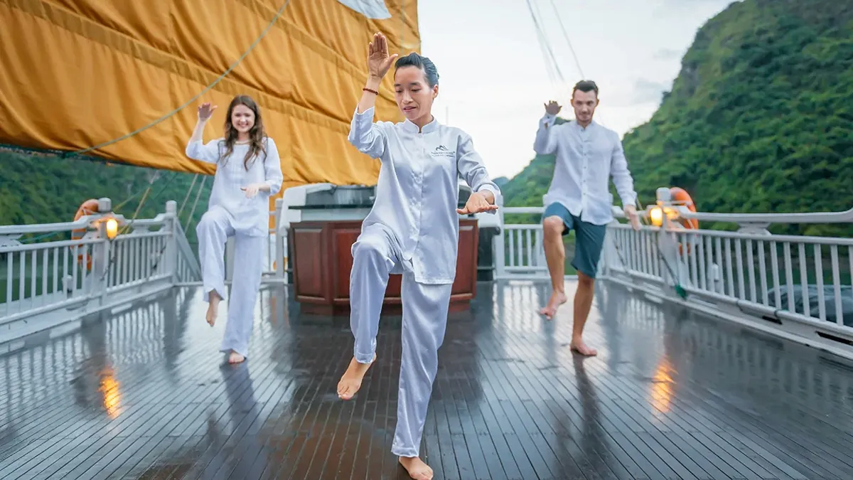 Practice Tai Chi In The Morning