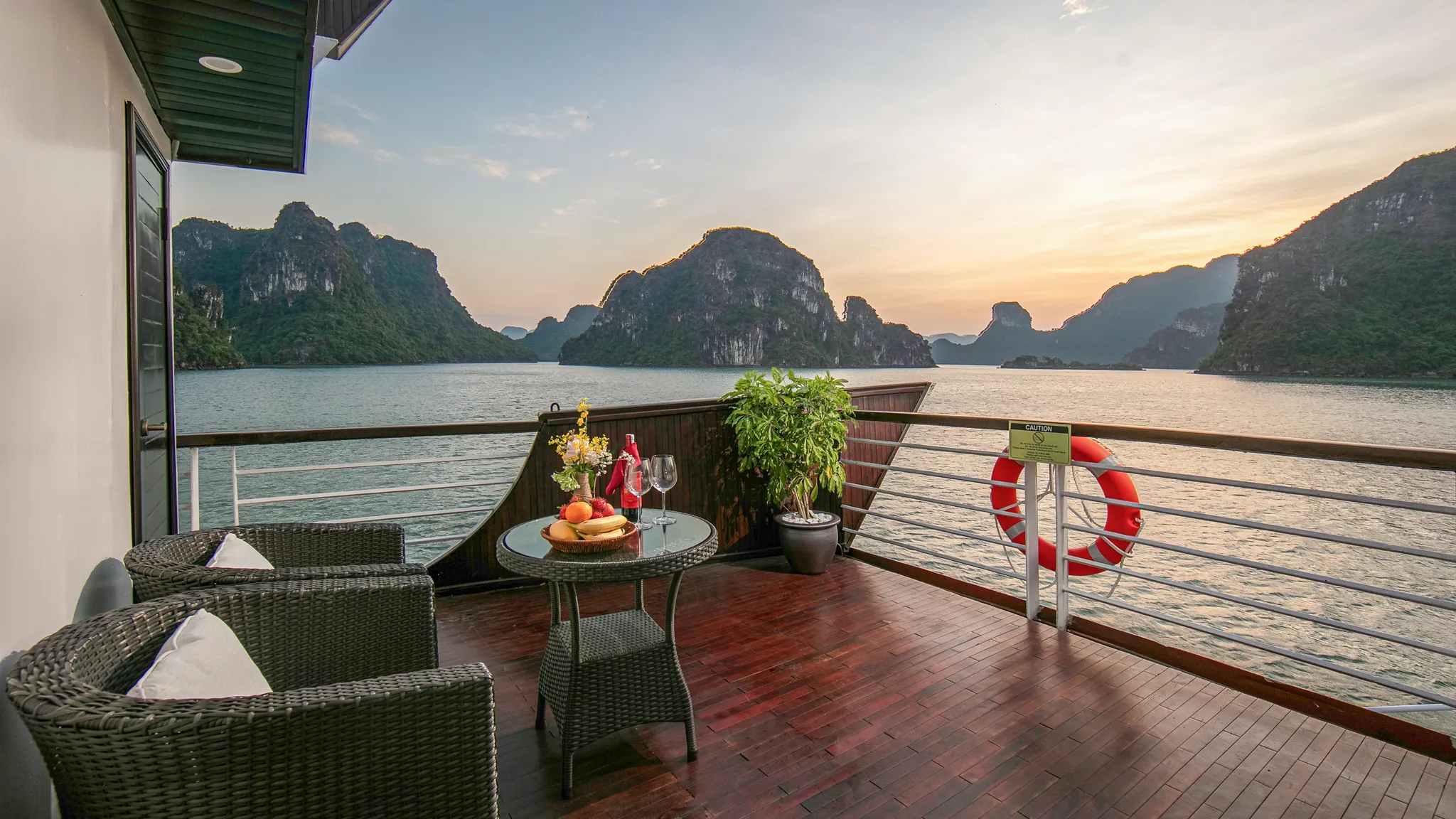 Private Terrace To Halong Bay View