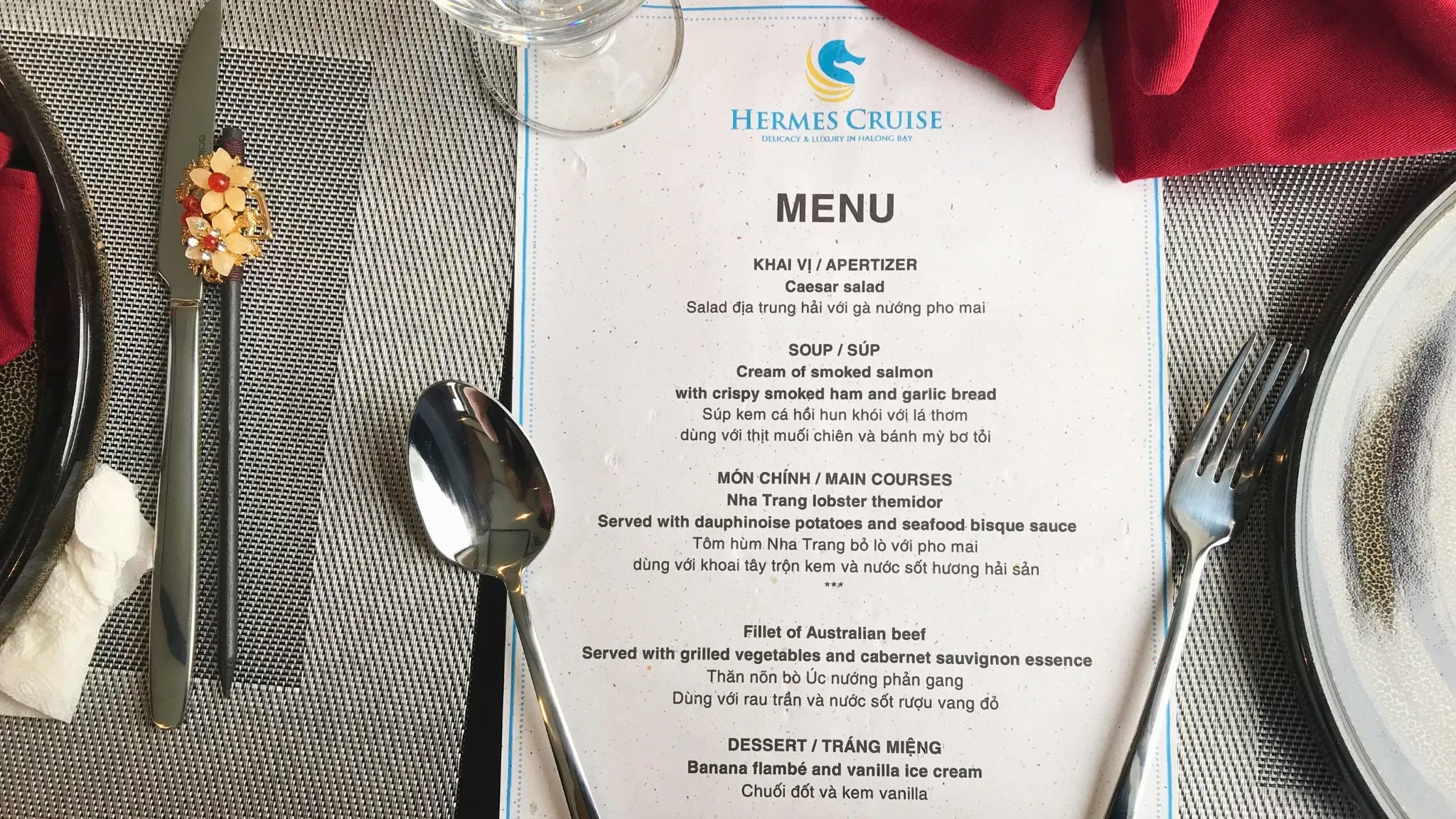 Set Menu 5 Course