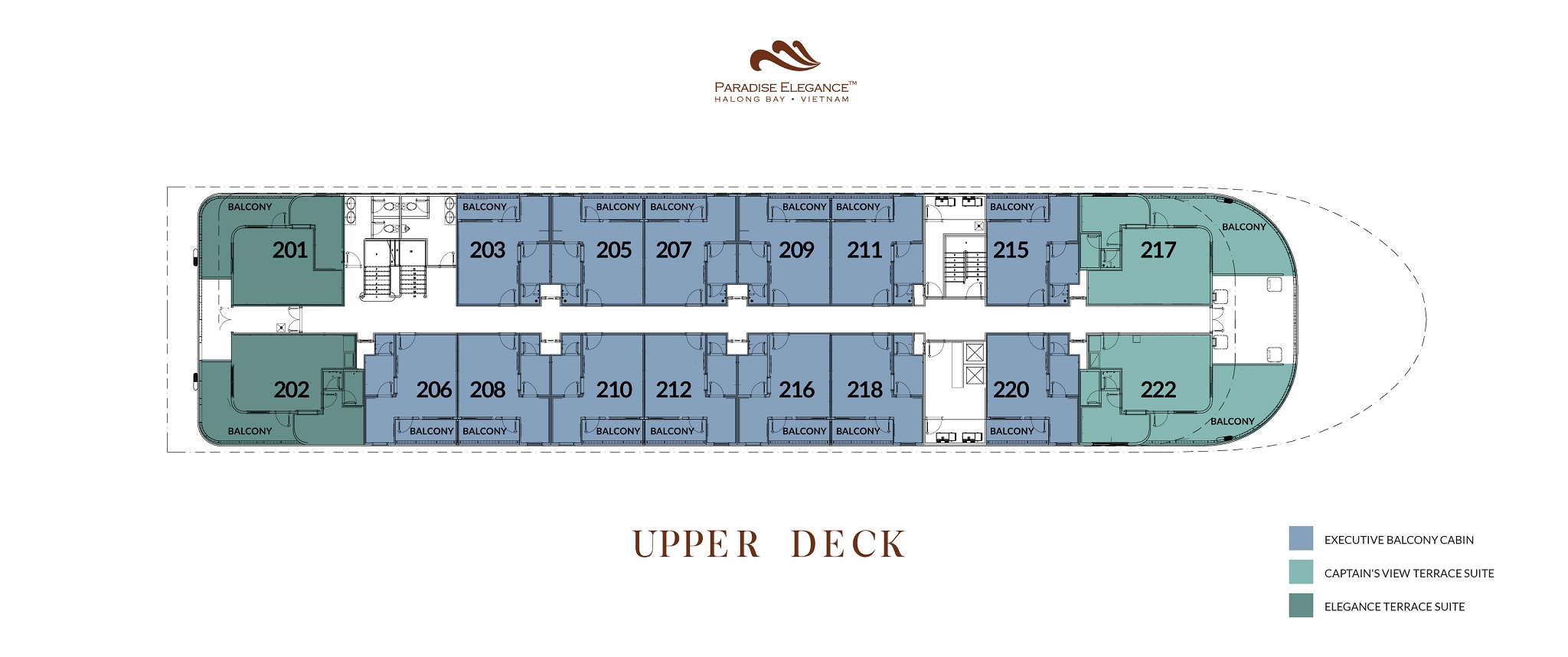 Upper Deck Plan