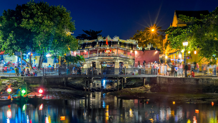 Japanese Covered Bridge pagoda