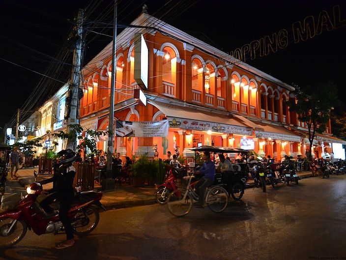 Pub Street in Siem Reap