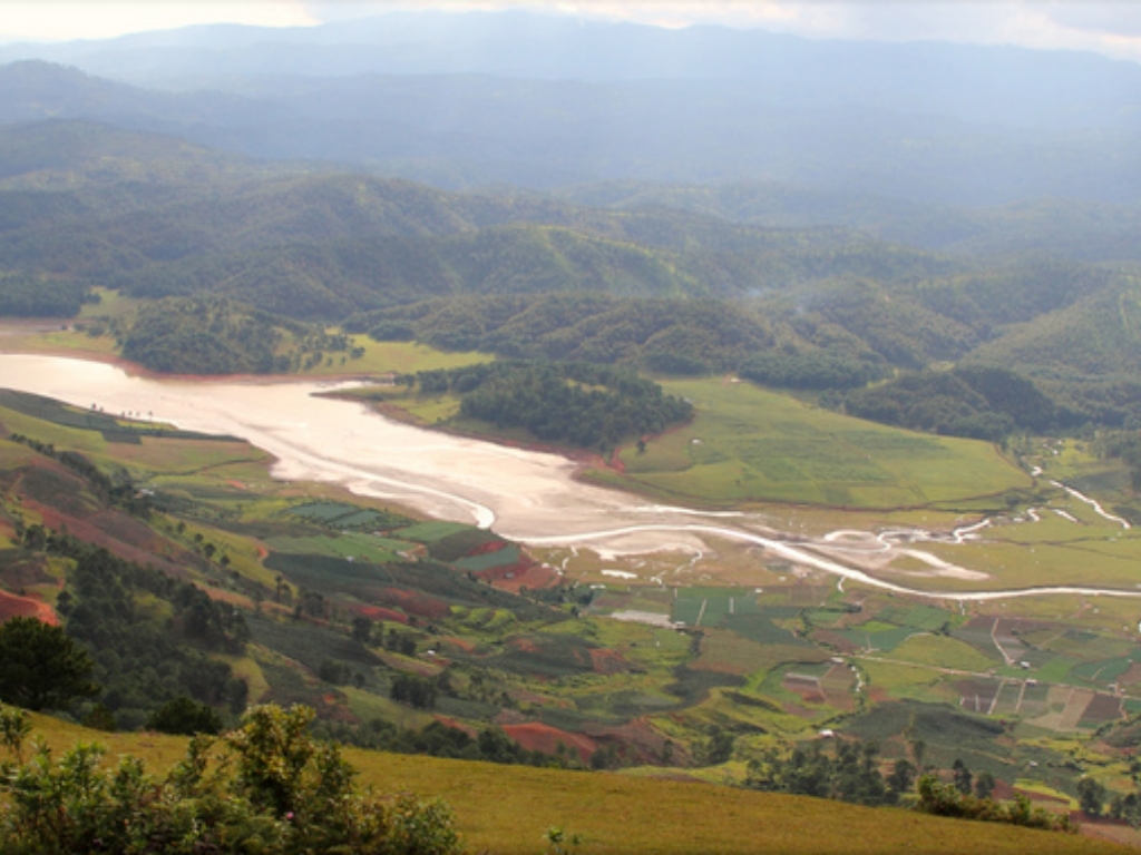 View from Lang Biang Mountain
