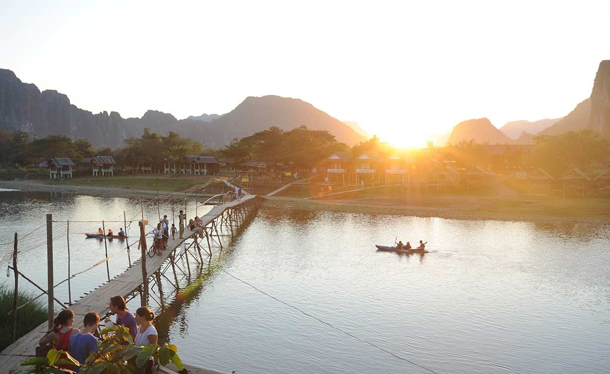 River view in Huay Xai