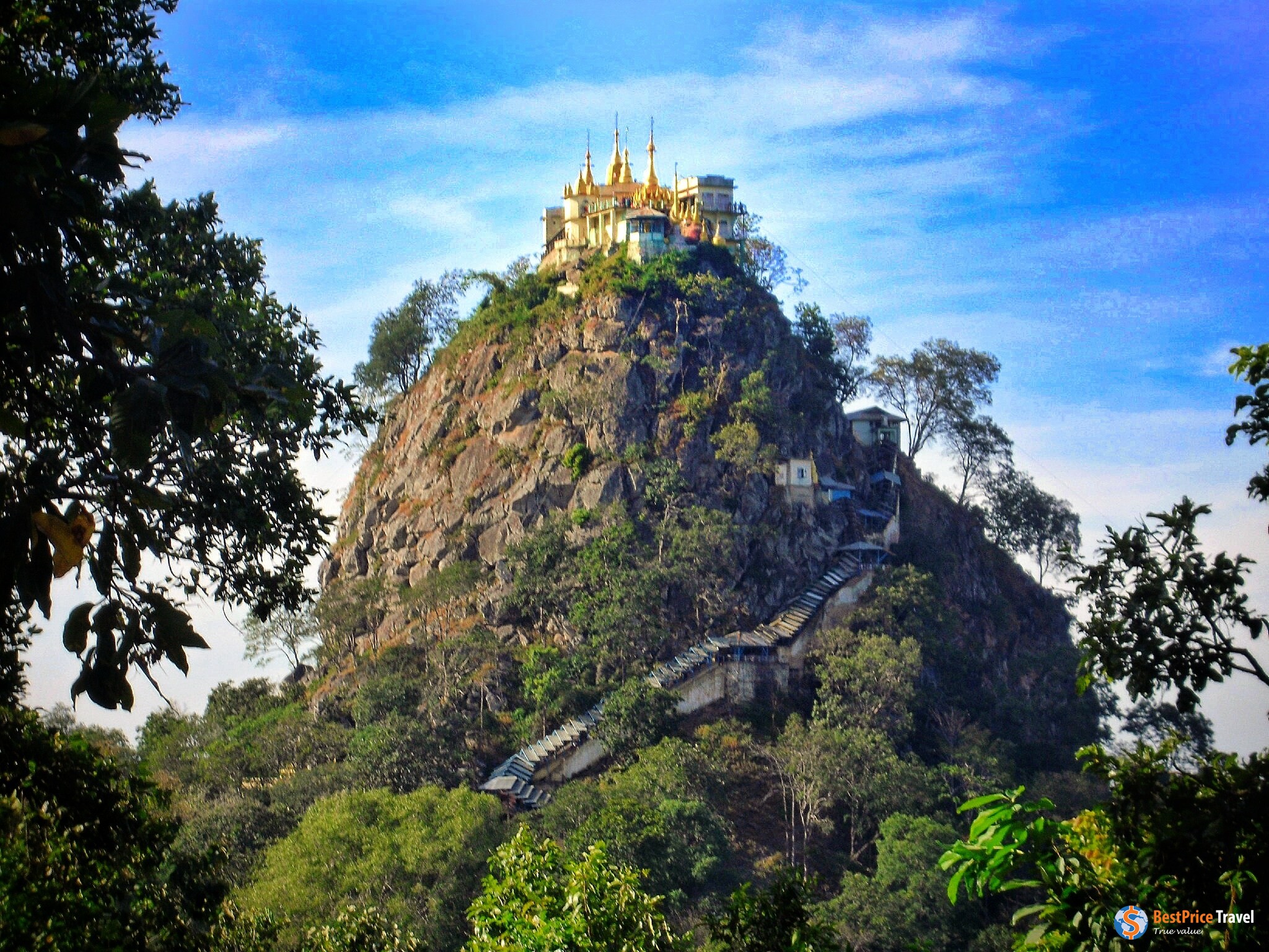 Mt.Popa in Bagan