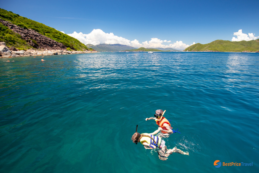 Snorkerling in Mun Island