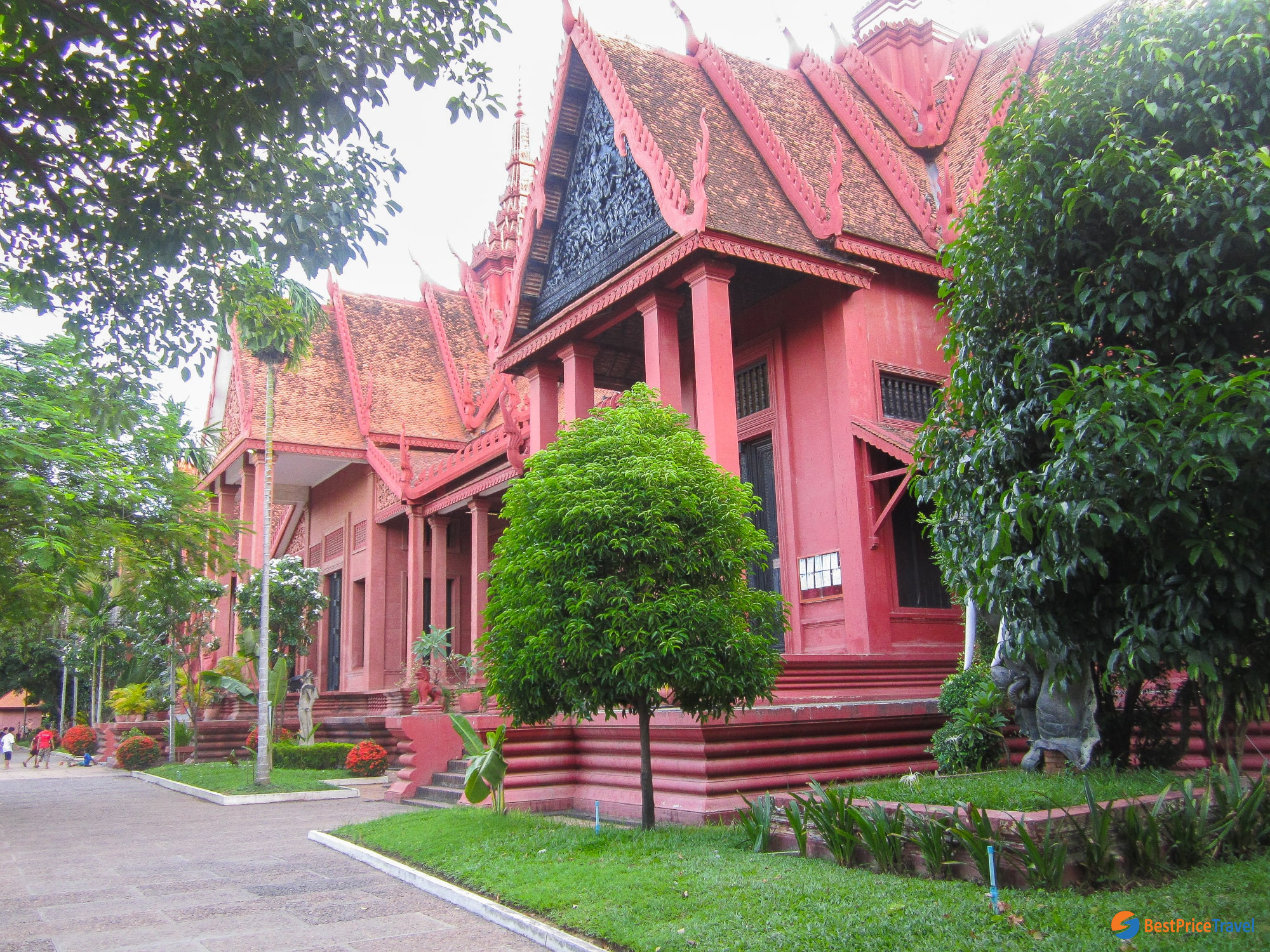 Surrounding the museum