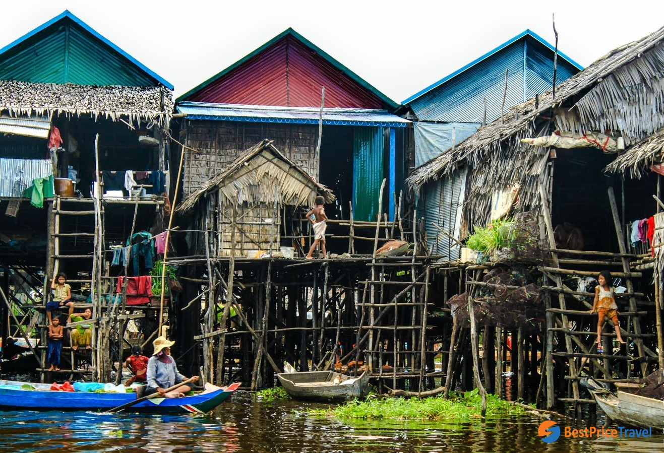 The local life on Kampong Phluk