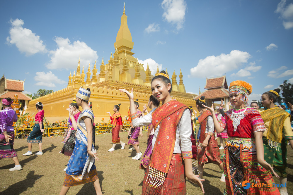 That Luang Festival, one of the most important Buddhist ceremonies&nbsp;