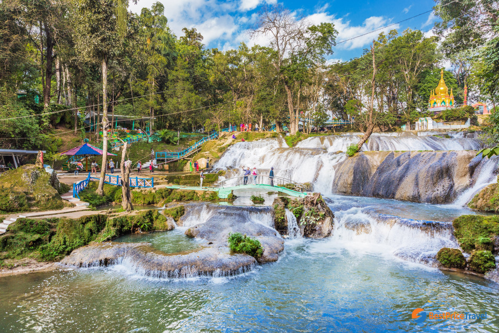 Pwe Gauk Waterfall&nbsp;in the Maymyo Nature Reserve