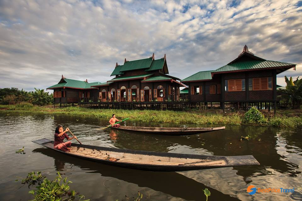 Inthar Heritage House on Inle Lake