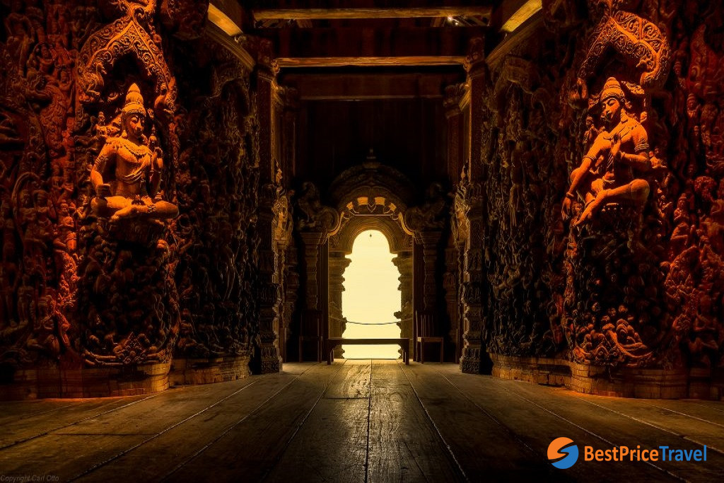 Sanctuary of Truth's interior