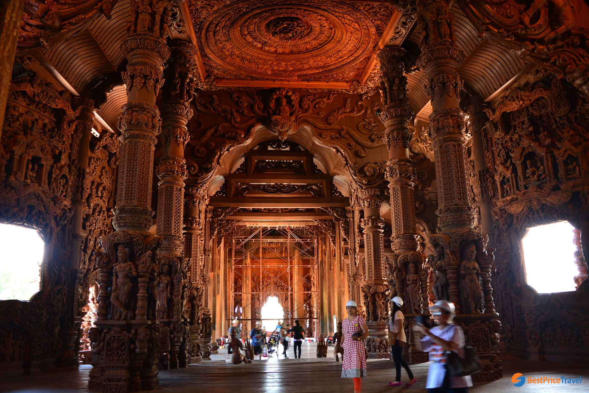 Sanctuary of Truth's interior