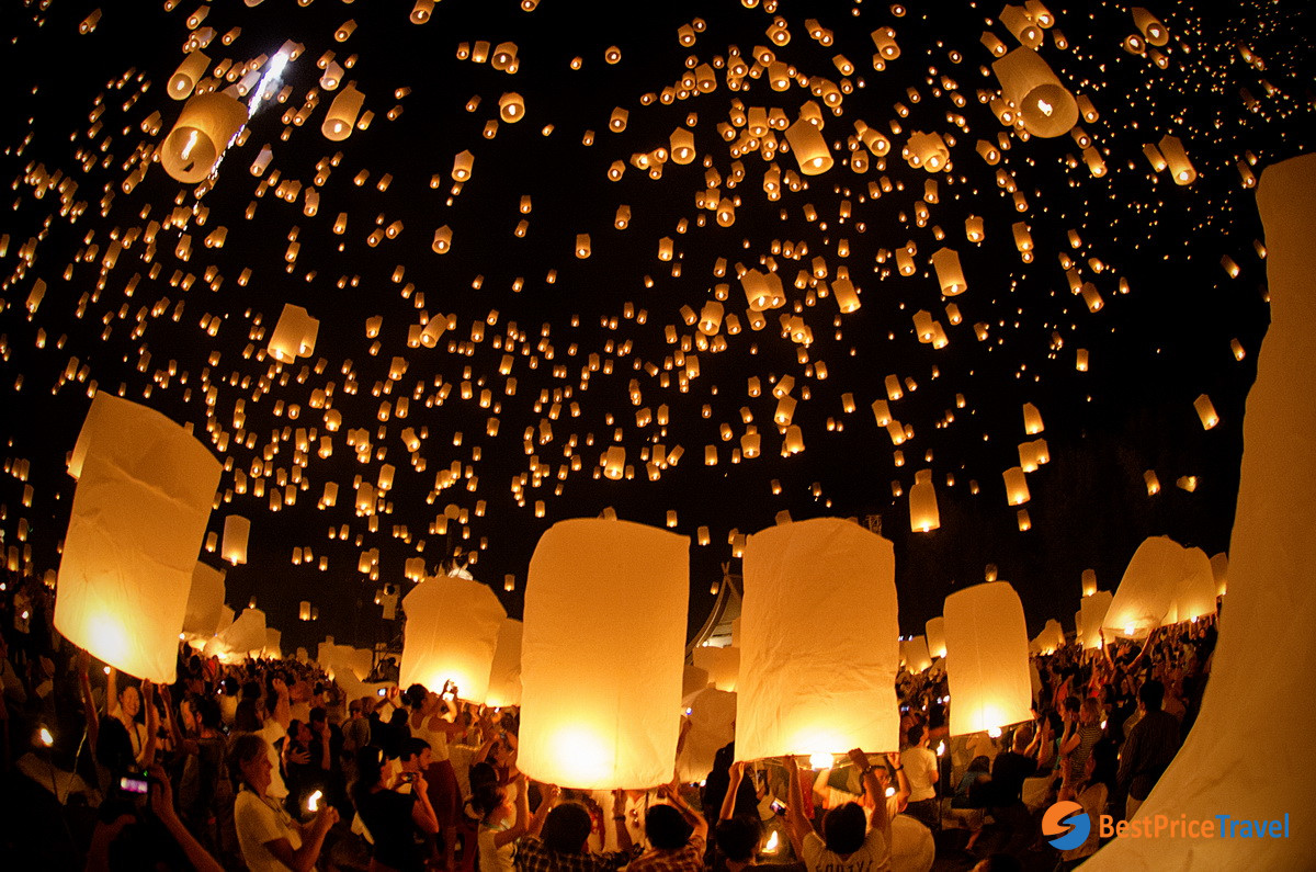 Lantern Festival in Chiang Mai