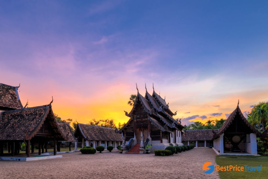 Ton Kwen Temple in Chiang Mai Old Temple