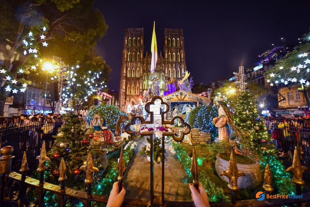 Saint Joseph Cathedral on Christmas Day