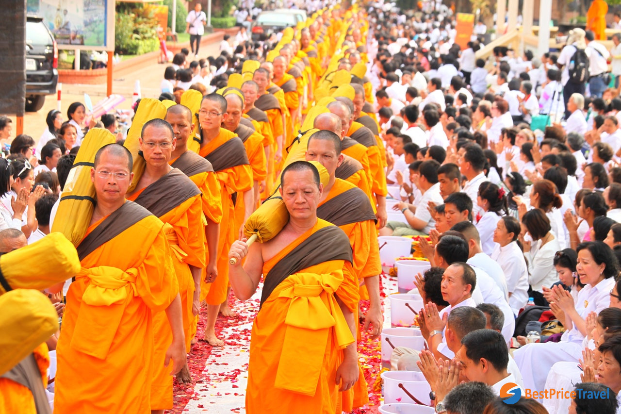 Buddhism is the state religion in Thailand