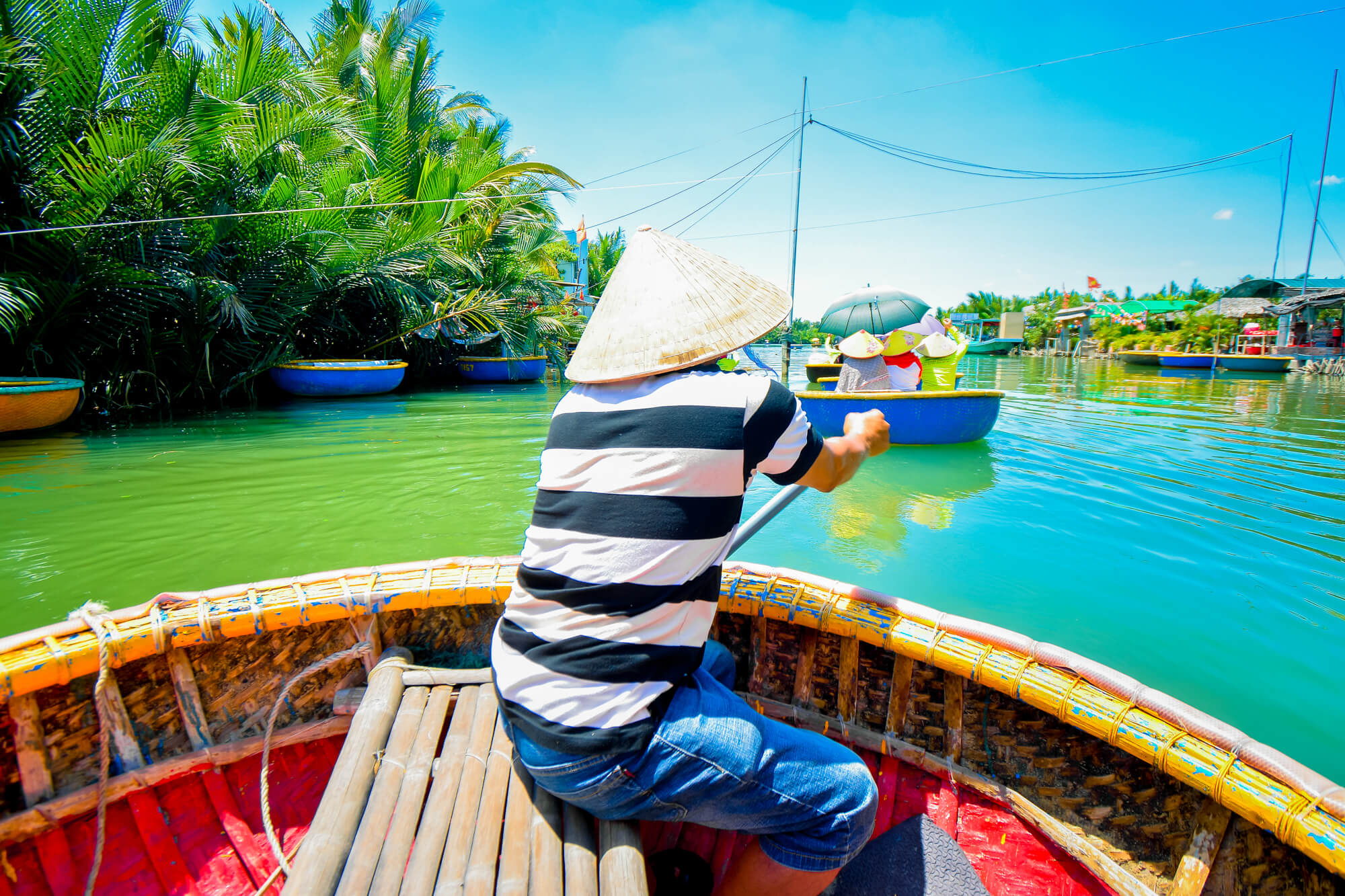 Boat trip in Cam Thanh