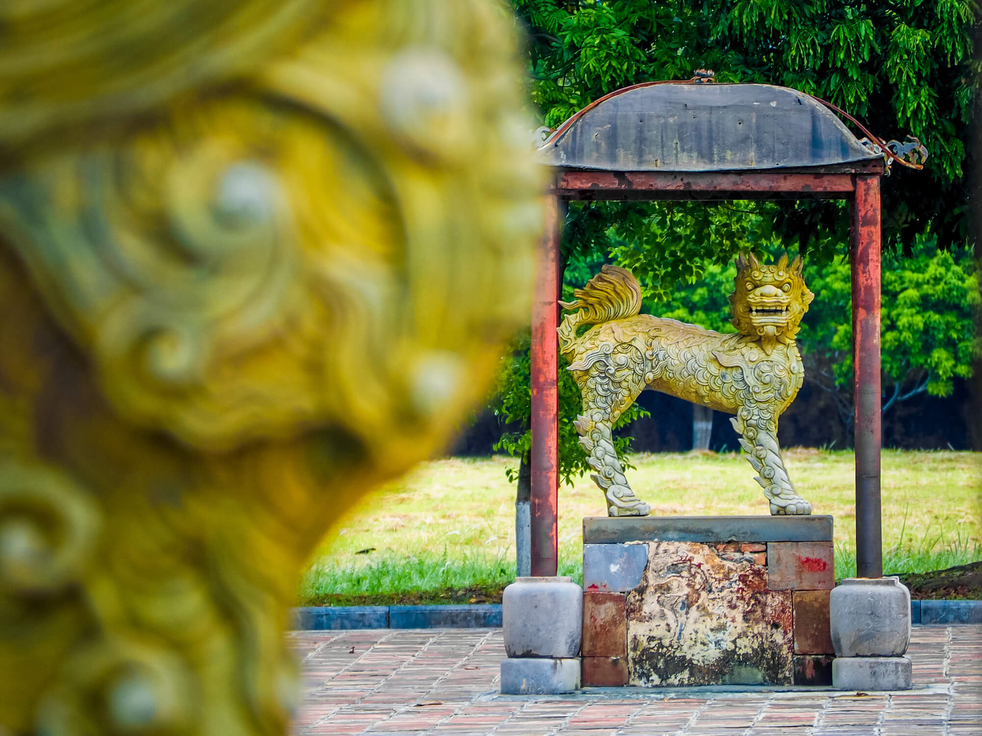 Decor in Hue Citadel