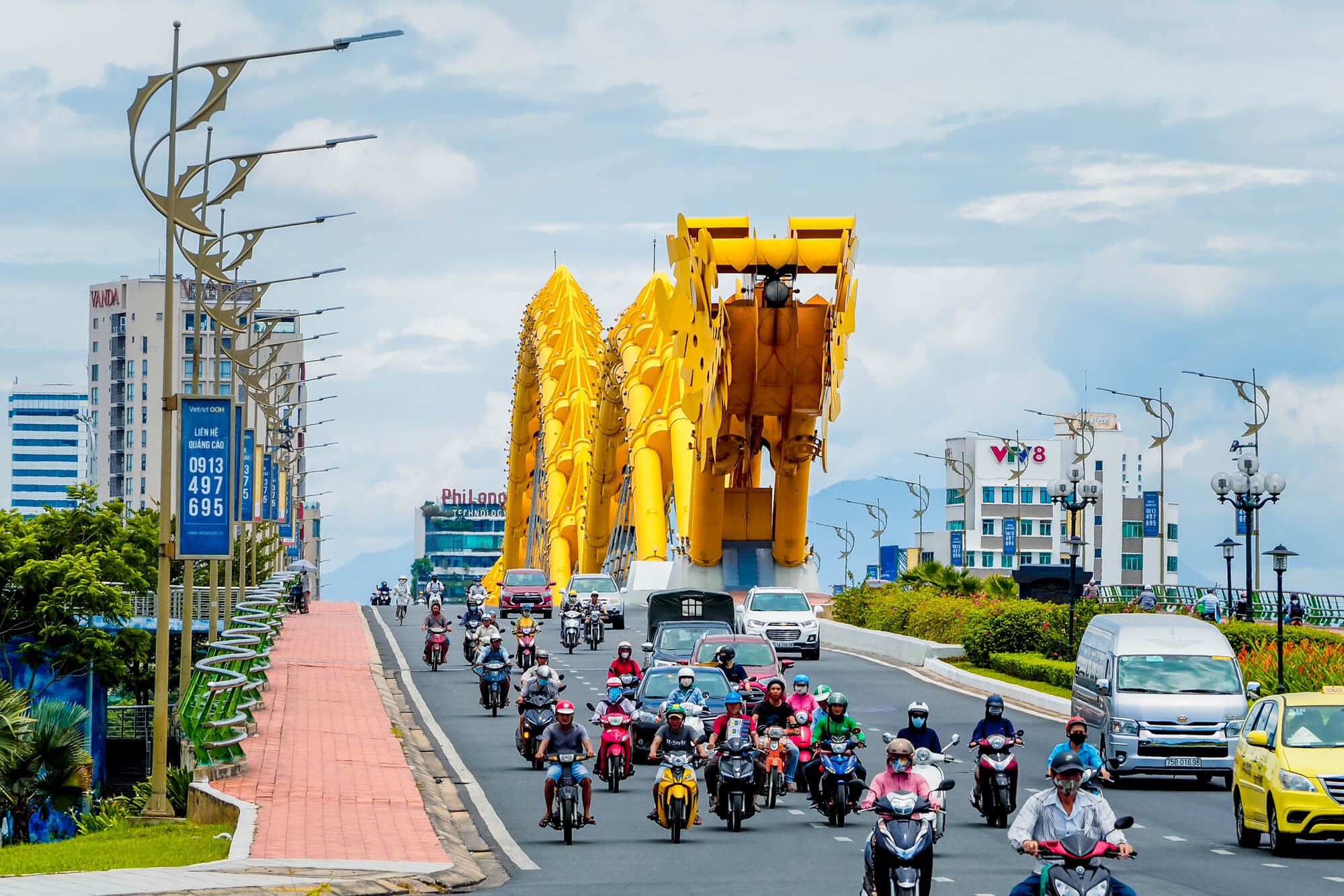 Motorbike is popular in Da Nang
