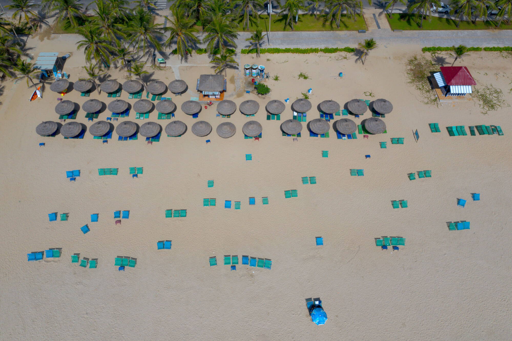 Sunbath in My Khe Beach