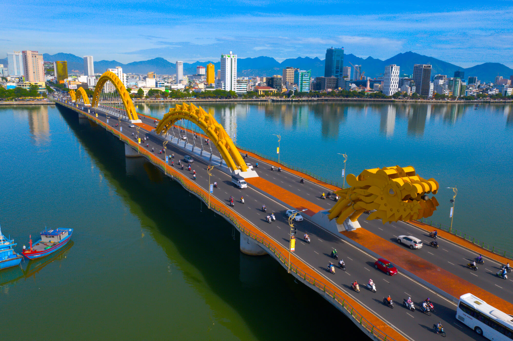 Dragon Bridge in Da Nang