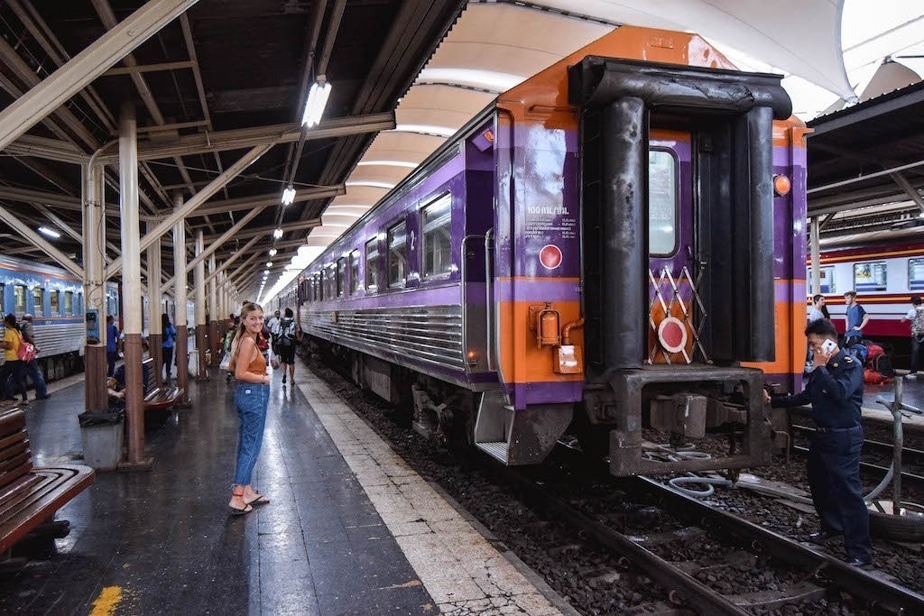 Train to Koh Phangan